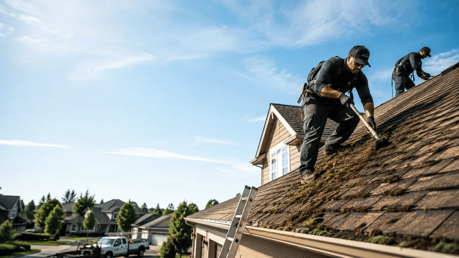 Roof Moss Removal in Nazareth, PA near me